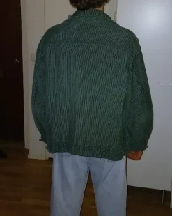 Outlet Levi's Levis's Corduroy Sunrise Trucker Jacket Green