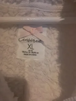 Outlet CENSORED Lämmin koko haalari