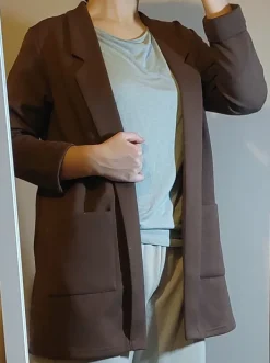 Amisu Long brown jacket
