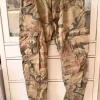 Loose fit cargo byxa herr - camo, strl XL, herrbyxor