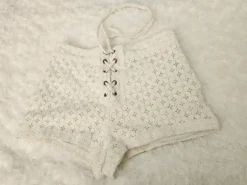 Discount Forever 21 Luonnonvalkoiset mikroshortsit