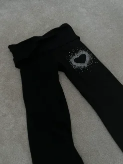 Hot temu Matalavyötäröiset leveälahkeiset yoga pants