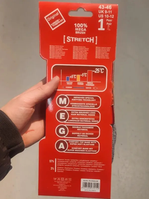 Online Mega Thermo - Erittäin lämpimät lämpösukat