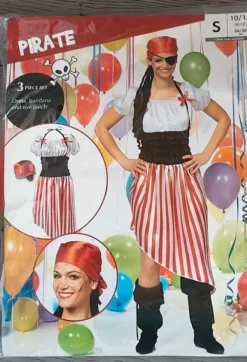 Clearance Carnival Merirosvo naamiaisasu koko 36/38