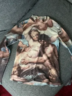 New No Label Mesh paita