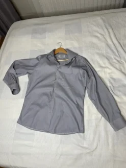 Discount PETRIFUN Miesten harmaa kauluspaita, koko B42