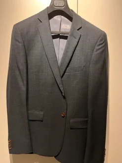 Sale Dressmann Miesten mustaharmaa pukusetti