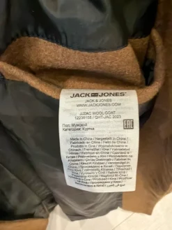 Hot Miesten pitkä villatakki