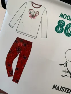 Outlet Moomin Moomi pyjama L