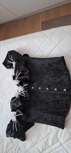 Hot Musta korsettitoppi koko: L