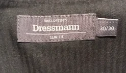 Dressmann Musta puku