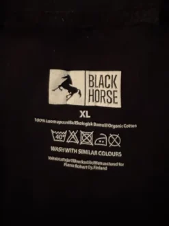 Online Mustat Black Horse -leggingsit (XL)