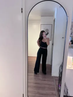 New Mustat flare housut