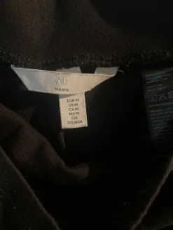 Best Mustat H&M äitiyshousut