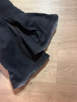 Sale Mustat low waist flare- farkut