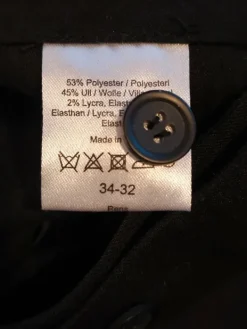 Online Dressmann Mustat puvunhousut