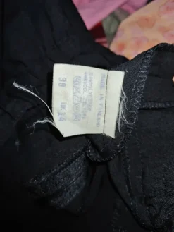 Discount Vintage Love Mustat suorat housut