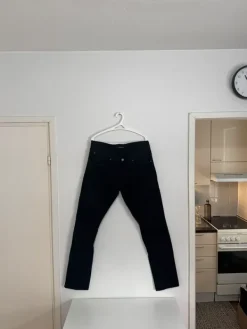 Blend Mustat Vlend Slim Fit Farkut