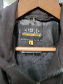 New Inside Nahkatakki miesten