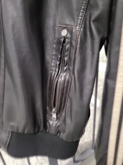 New Inside Nahkatakki miesten