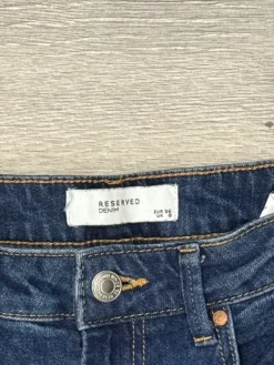 Clearance Reserved navy denim jeans