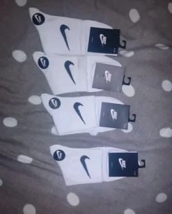 Outlet Nike baltos kojinės