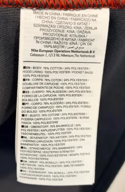 Discount Nike ulkoilutakki/huppari