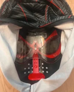 Outlet Spiderman Nowa maska , ruchome oczy