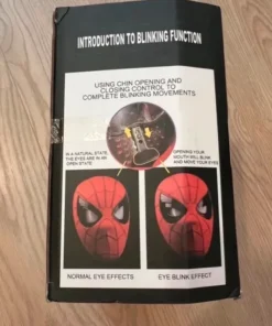 Outlet Spiderman Nowa maska , ruchome oczy