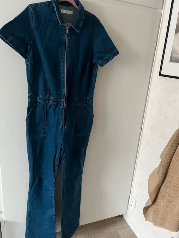 Online Ny Mango denim jumpsuit XXL
