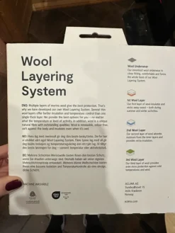 Clearance Aclima Nytt ull underställ