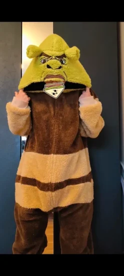 ALE Onesie zielone SHREK