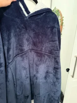 Discount Oodie oversized fluffy mjuk varm med ficka och luva