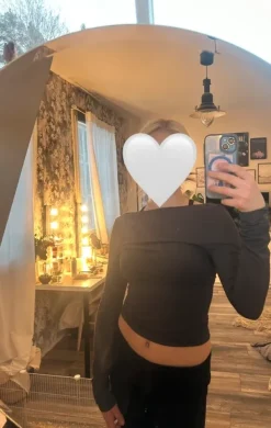 Gina Tricot Openback pitkähihainen