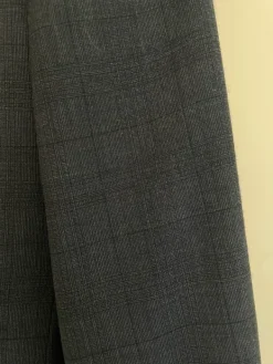 Online Pal Zileri Chequered Navy Jacket (50/M)