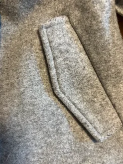 Online Płaszcz szary S Reserved wiązany