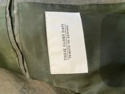 Hot THESE GLORY DAYS Pellavainen puvun takki