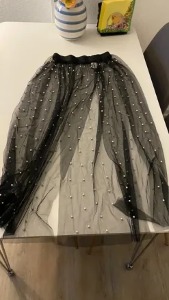 New Shein Perle nederdel mesh