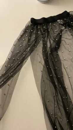 New Shein Perle nederdel mesh