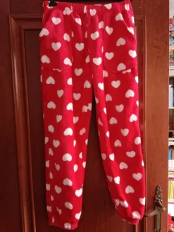 Discount bez Piżama polarowa w serduszka r.M