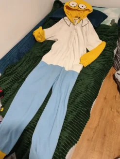 Discount The Simpsons Piżama przebranie kostium The Simpson XS-S to rozmiar z metki ale pasuje nawet na rozmiar XL