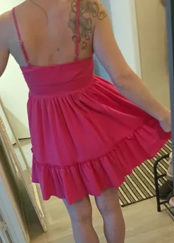 Online Sinsay Pinkki mekko