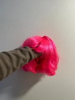 Online Pinkki peruukki