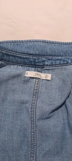 Best Mango Pitkä farkkutakki