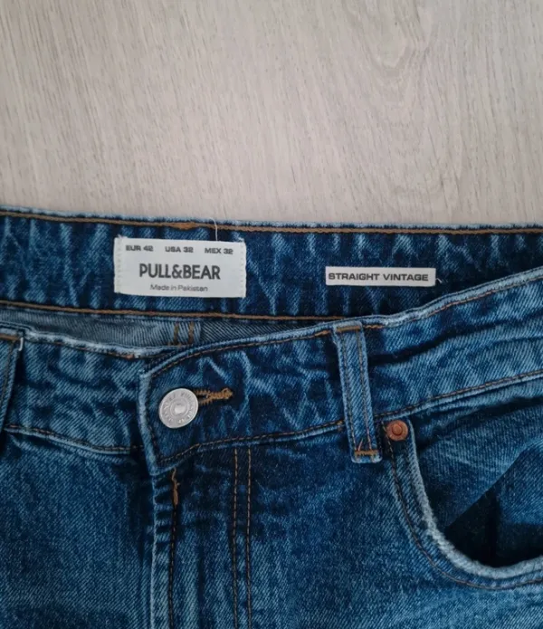 Hot Pull & Bear Pull&Bear straight vintage farkut