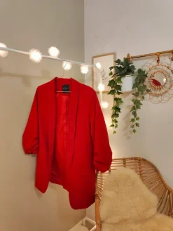 Clearance Punainen bleiseri