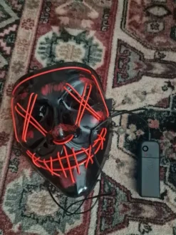 Hot Punainen halloween maski