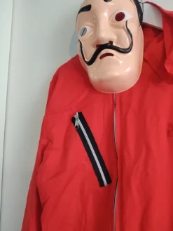 Discount punanaamio Rahapaja / La casa de papel / Money heist asu, haalari ja naamio