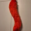 Outlet Red fursuit tail