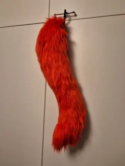 Outlet Red fursuit tail